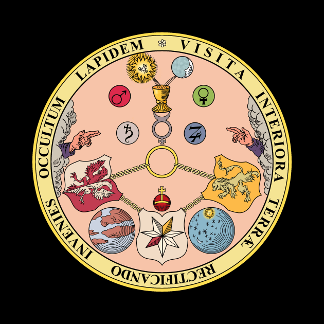 VITRIOL, Rosicrucian Secret Symbols, Alchemy by StabbedHeart