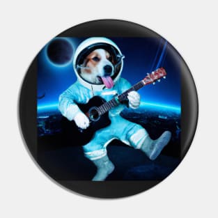 Space Dog #5 Pin