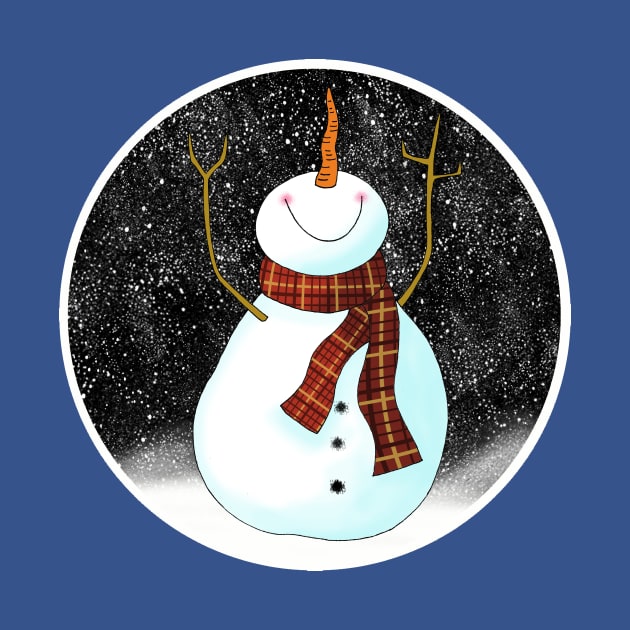 Christmas Snowman by Scratch