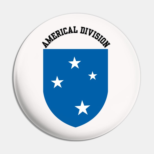 The Americal Division Pin by Desert Owl Designs