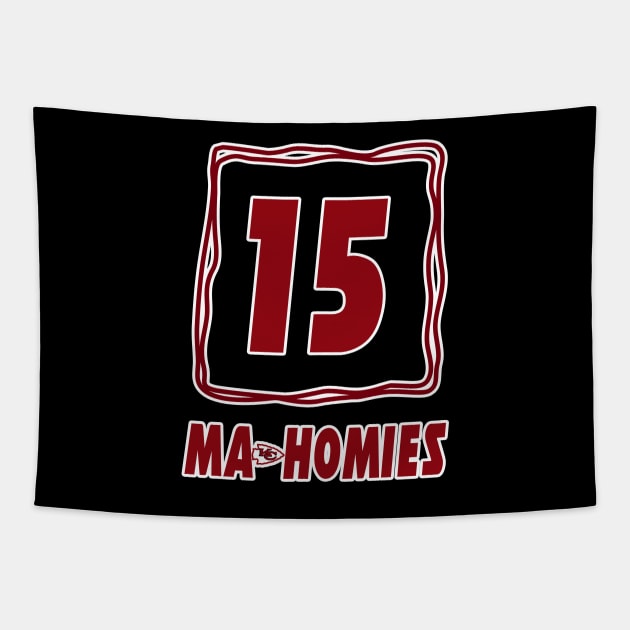 Pat Mahomes Tapestry by GLStyleDesigns