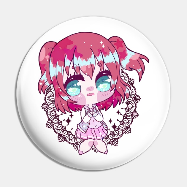 Ruby Pin by Potaaties