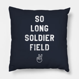 So Long Soldier Field III Pillow