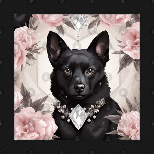 Schipperke Art by Enchanted Reverie