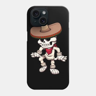 Dancing Mexican Skeleton Phone Case