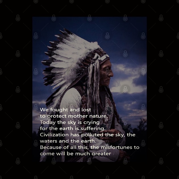 Civilization - Native American Indian Chief Message by Marcel1966