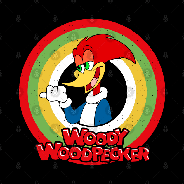 Woody Woodpecker Circle Style by Gunung Sambojorka