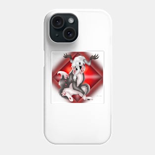 (Horror) fox creature Phone Case