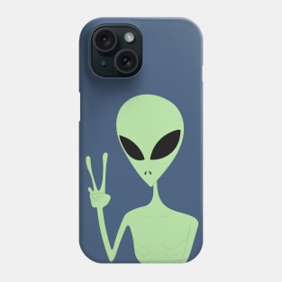 Peace Alien Phone Case