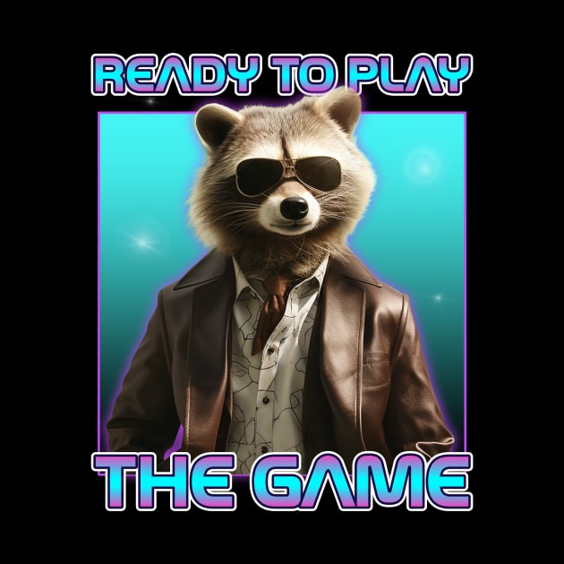 Funny Raccoon Boss Quote by Tip Top Tee's