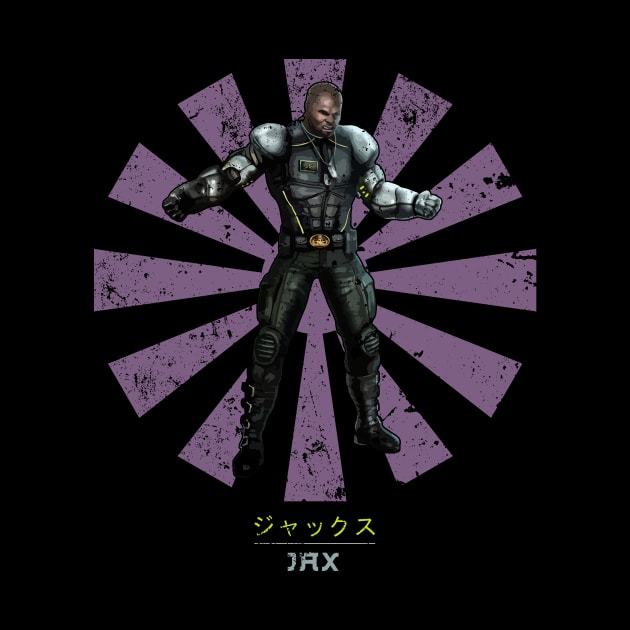 Jax Retro Japanese Mortal Kombat by Nova5
