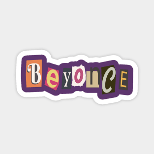 Beyoncé Magnet