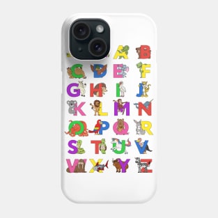 Animal Alphabet Phone Case