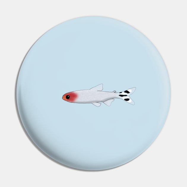 Rummy Nose Tetra Pin by Moopichino