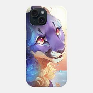 Blue Girl Phone Case