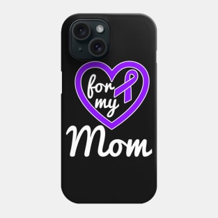 Hodgkins Lymphoma Mom Cancer Awareness Phone Case