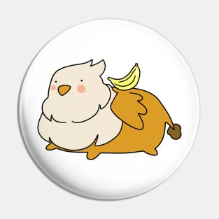 Banana Griffin Pin