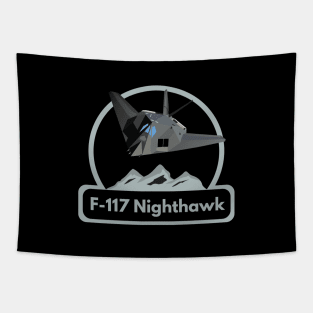 American Stealth Attack Aircraft F-117 Tapestry