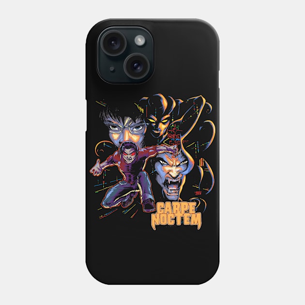 Carpe Noctem Phone Case by hashtagcomics