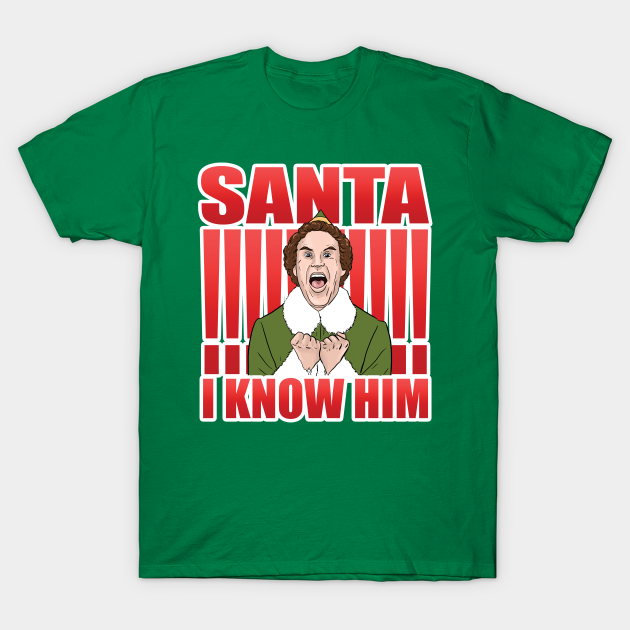 santa i know him sweatshirt