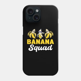 Fruit Banana Squad Funny Bananas Halloween Costume Phone Case