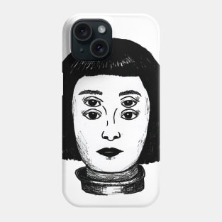 Psychedelic Joana d'Arc Phone Case