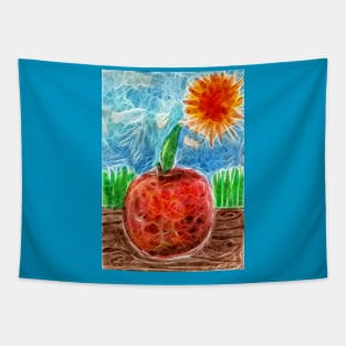 Sunny Apple Tapestry