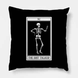 Funny Tarot Card : The Shit Talker Pillow