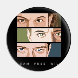 Team Free Will 1.0 Pin