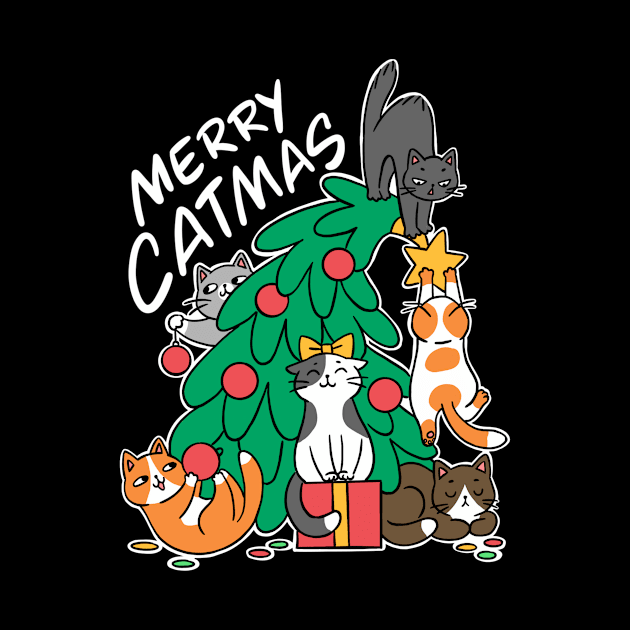 Merry Catmas by Valentina