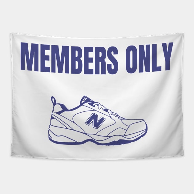 New Balance Parody Members Only Tapestry by RuthlessMasculinity