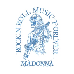 Madonna //// Skeleton Rock n Roll T-Shirt