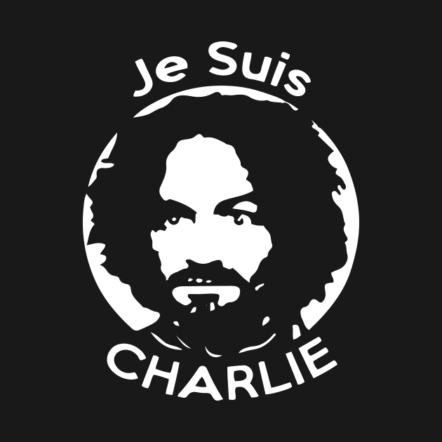 Je Suis Charlie Charles Manson by Alexventura