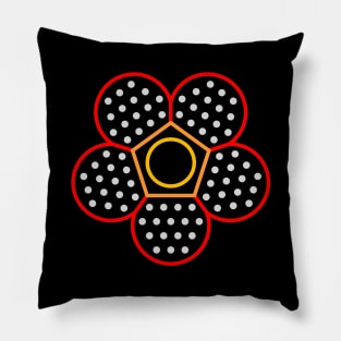 Geometric Rafflesia Pillow
