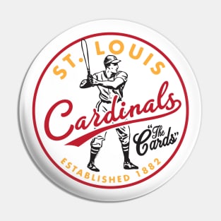 Old Style St. Louis Cardinals 2 by Buck Tee Pin