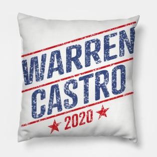 Elizabeth Warren and Julian Castro on the one ticket? Pillow