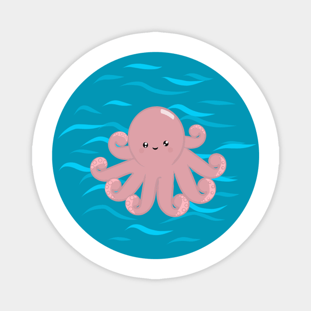 Octopus Magnet by SweetAnimals