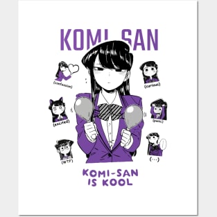 Komi San-none matte poster-constantine2454 by TeeFury