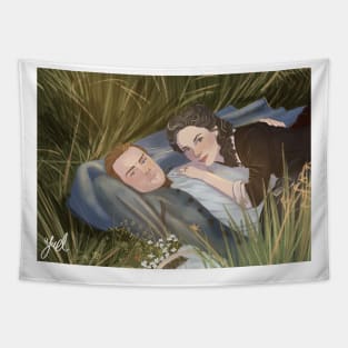 OUTLANER//JAMIE AND CALIRE Tapestry