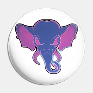 Mystic Elephant Parade Tee Pin