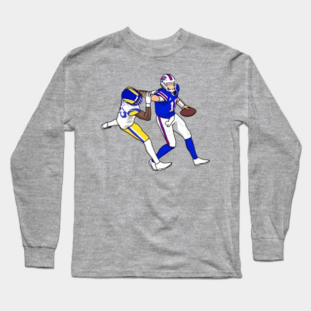 rsclvisual Allen and The Stiff Arm Long Sleeve T-Shirt