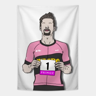 Primoz Roglic Champion Giro 2023 Tapestry