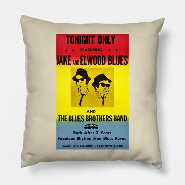 One Night Only!! Pillow by HellraiserDesigns