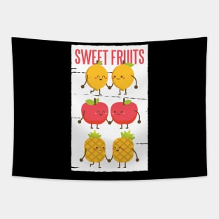 Fruity Buddies Delight Tapestry