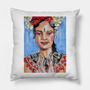 Restu - Balinese Dancer Pillow