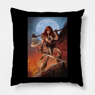 Barbarian Beauty Pillow