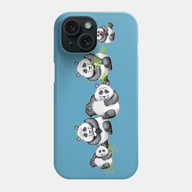 Pandas Phone Case by bhymer