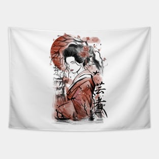 Geisha Tapestry