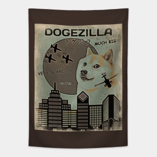 Dogezilla (Vintage) Tapestry