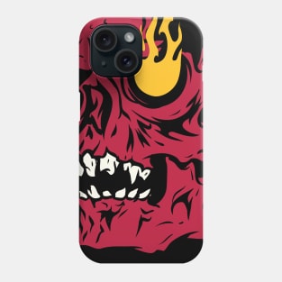 Skull fire Phone Case